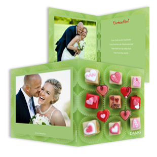 1017 Dankeskarte Hochzeit