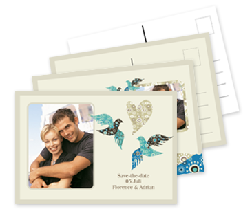 355 Save Postkarte
