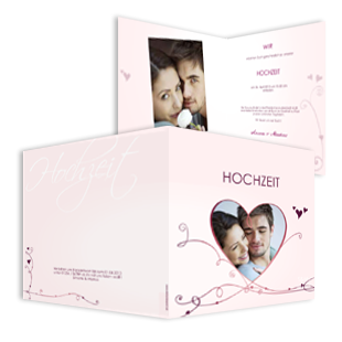1015 Hochzeit Einladung