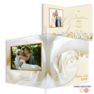 1007 Dankeskarte Hochzeit