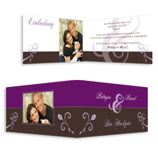 1026 Hochzeit Einladung