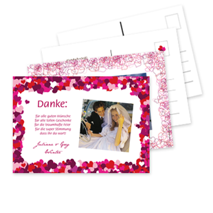 1020 Dankespostkarte
