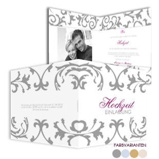 1003 Hochzeit Einladung