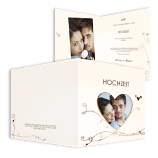 1014 Hochzeit Einladung