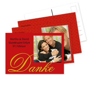 1021 Dankespostkarte