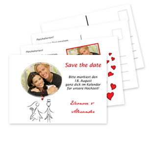 358 Save Postkarte