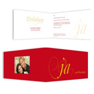 1021 Hochzeit Einladung